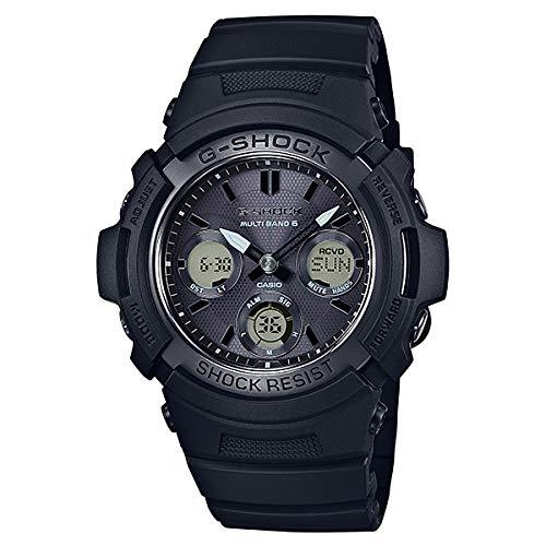 [CASIO] G-SHOCK Radio-Controlled Solar Wristwatch AWG-M100SBB-1AJF Men's Black
