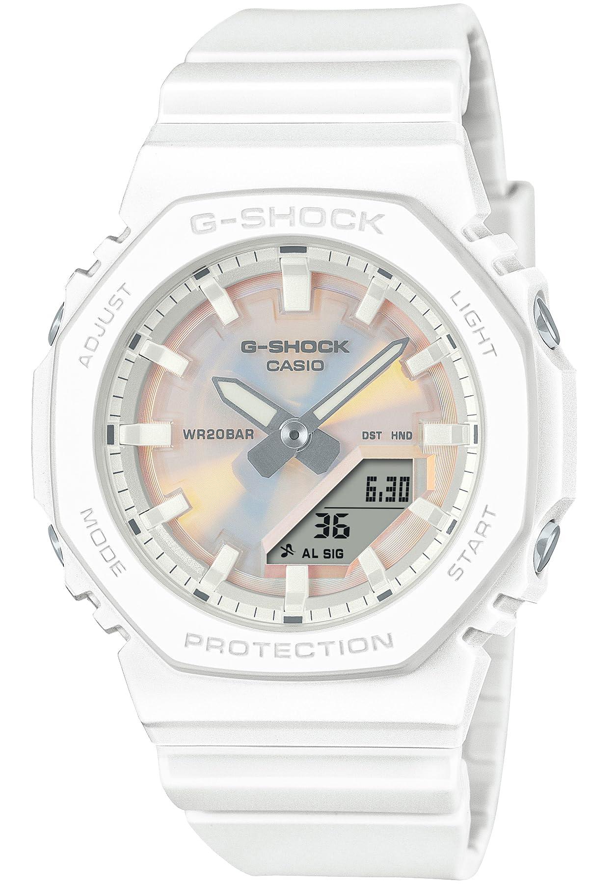 [CASIO] G-SHOCK Watch Mid-Size Model Eco-Friendly Material GMA-P2100PC-7AJF Women's White
