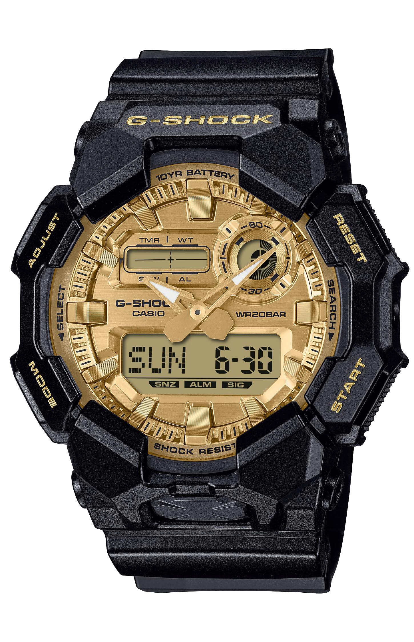 [CASIO] G-SHOCK Watch Long-Life Battery Environmentally Conscious Materials GA-010GGB-1A9JF Men's Black