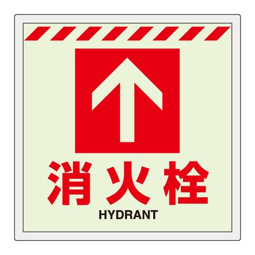 300x300mm [Phosphorescent] Fire Equipment Indicator Sticker (For Floor Use)