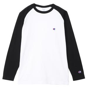[Champion] Long Sleeve T-Shirt C3-Y429 Women's Navy