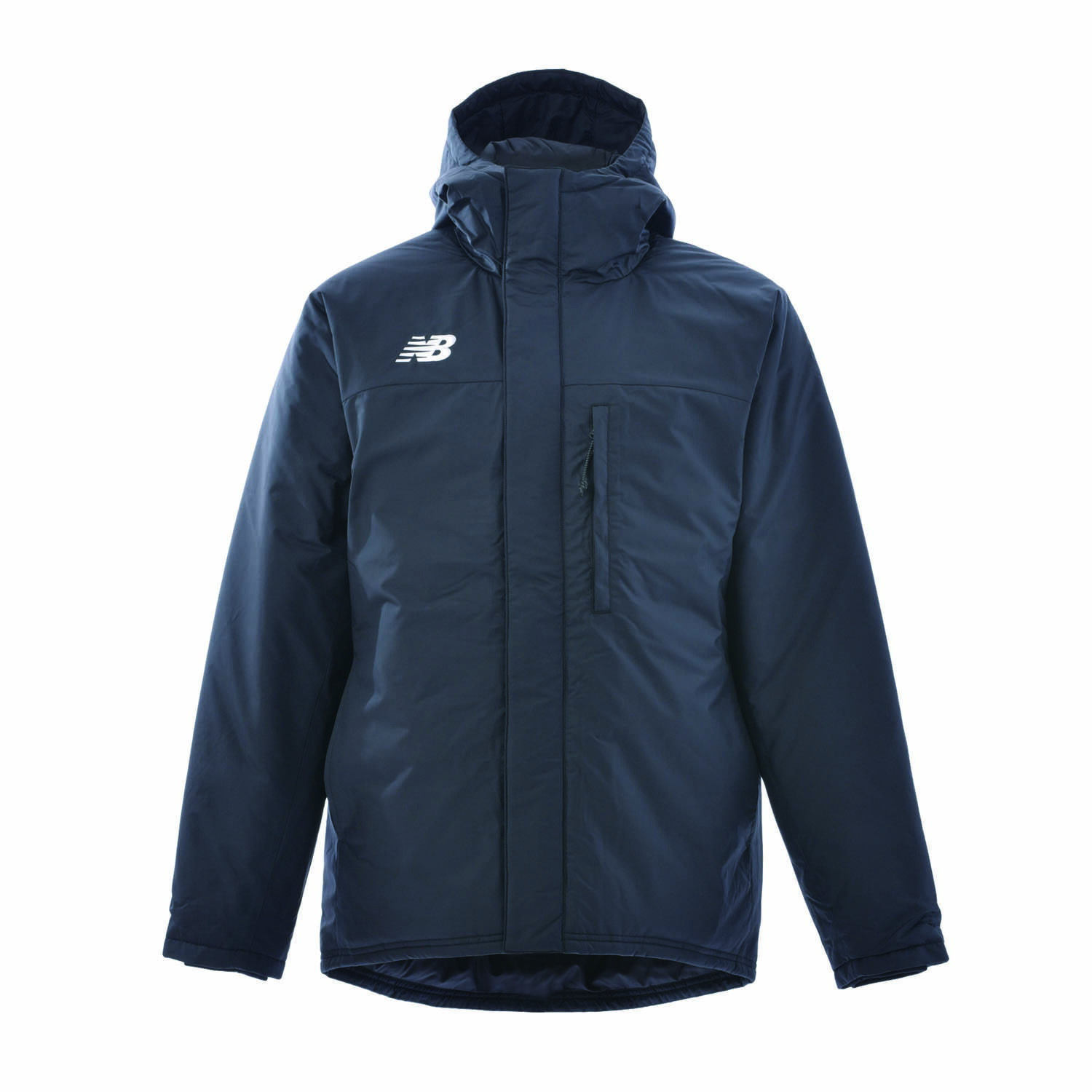 [New Balance] Jacket (Soccer/Football) Padded Half Coat JMJF1423 Soccer Black (BK) Japan S (Equivalent to Japanese Size S)