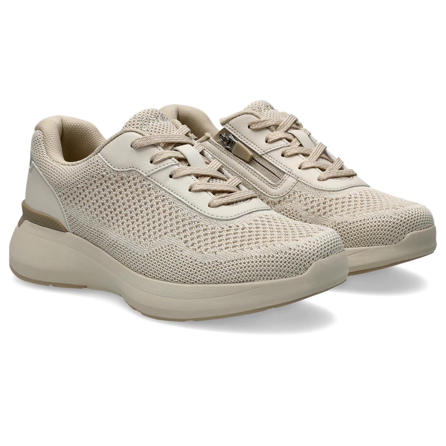 [Wellness Walker] Walking Shoes ASICS Walking Features MCCS to Reduce Knee Strain Needs Up 1242A022 Women's Beige 250 24.5 cm