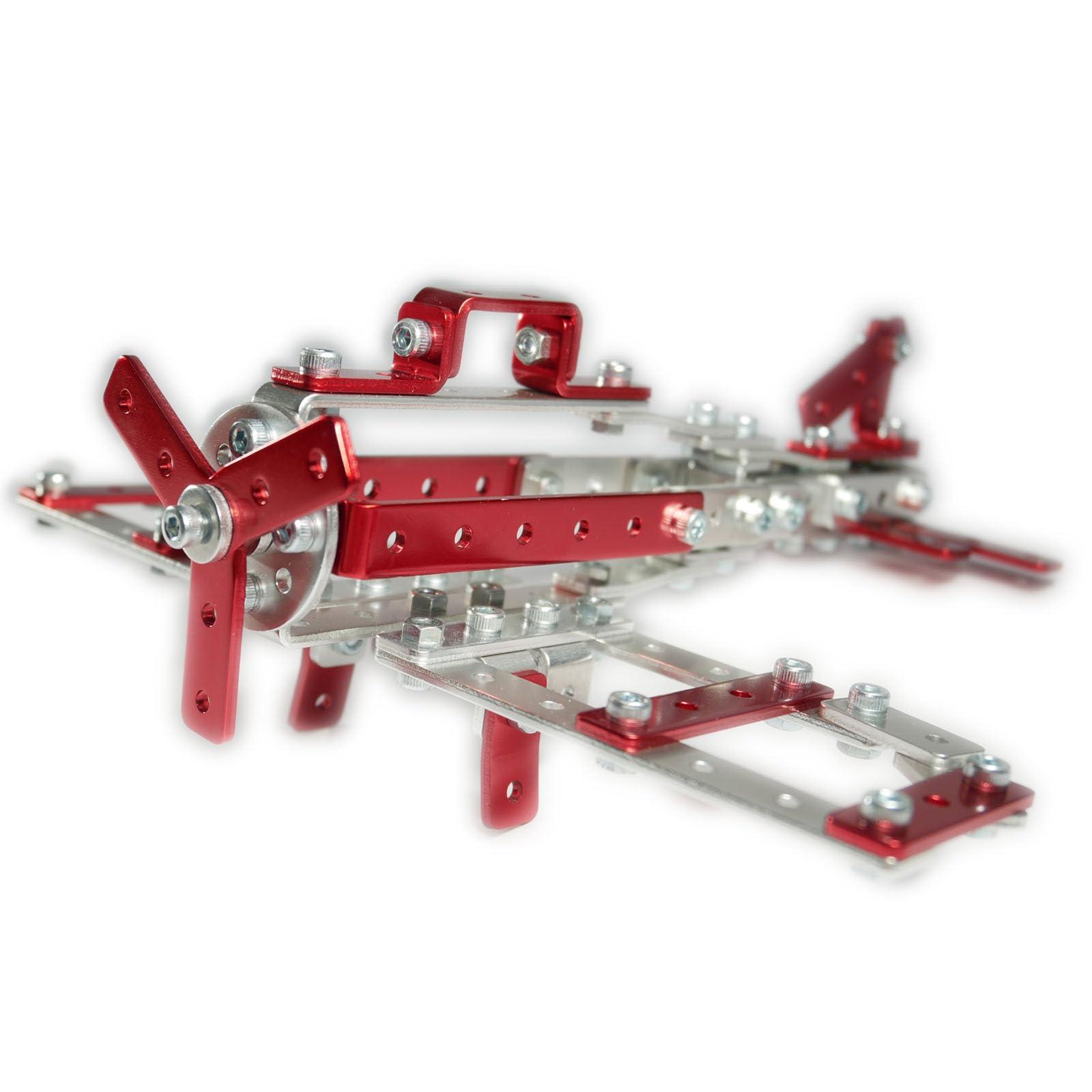 Zaoh Block Propeller Plane Z-001 Red  Z-001-RD
