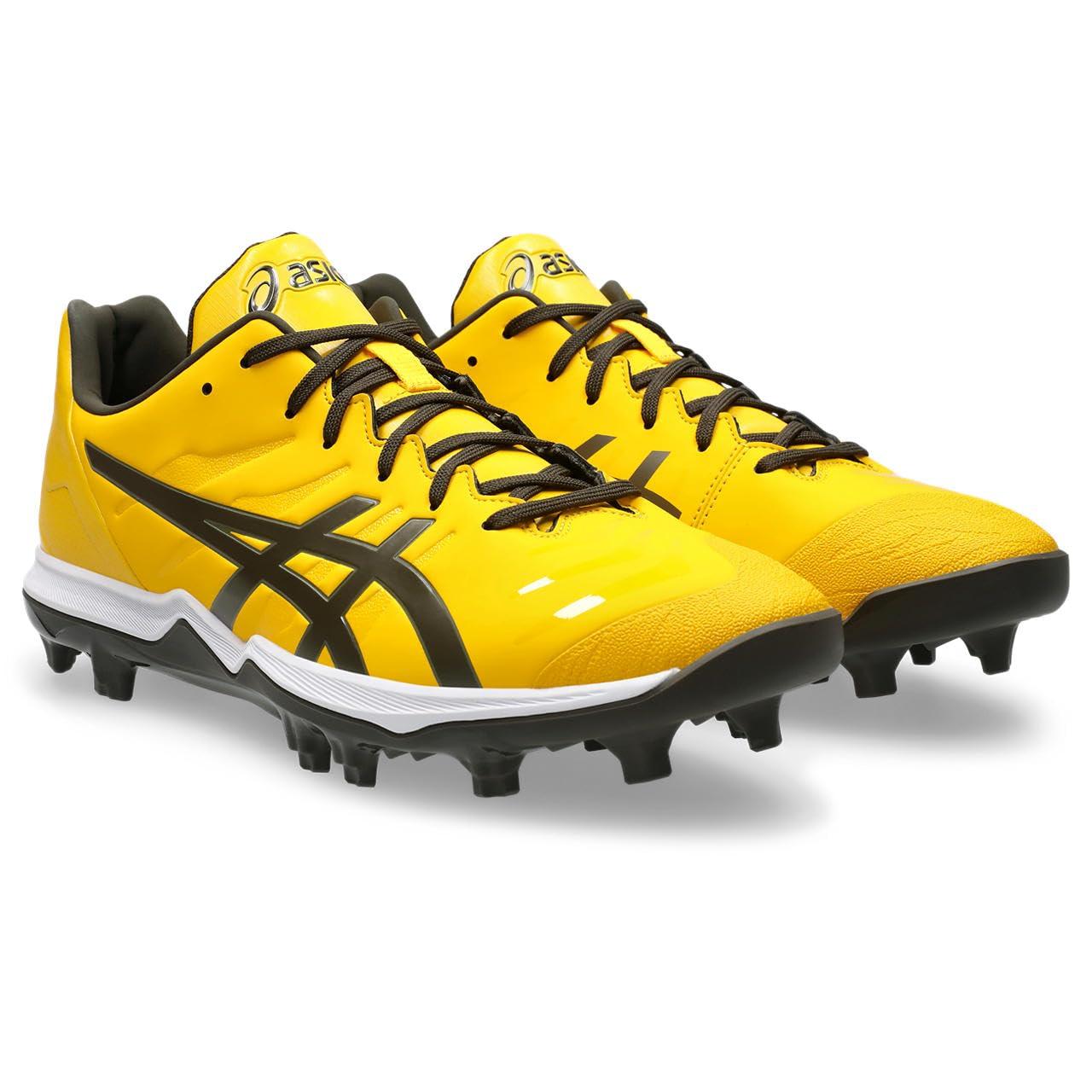 [ASICS] Baseball Shoes GOLDSTAGE FANG 1121A067 Men's 750 (Saffron/Black Coffee) 28.0 cm 2.5E