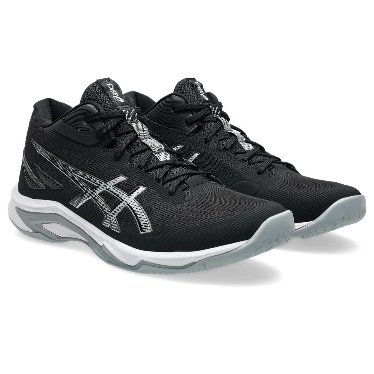 [ASICS] Volleyball Shoes NETBURNER BALLISTIC FF MT 4 1053A071 Men's 001 (Black/White) 22.5 cm 2E