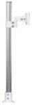 Live Creator Desktop Pole-Mount Arm Head-Only Arm with Flange and Grommet Mounting Ivory/Silver ARM-17-10PG0