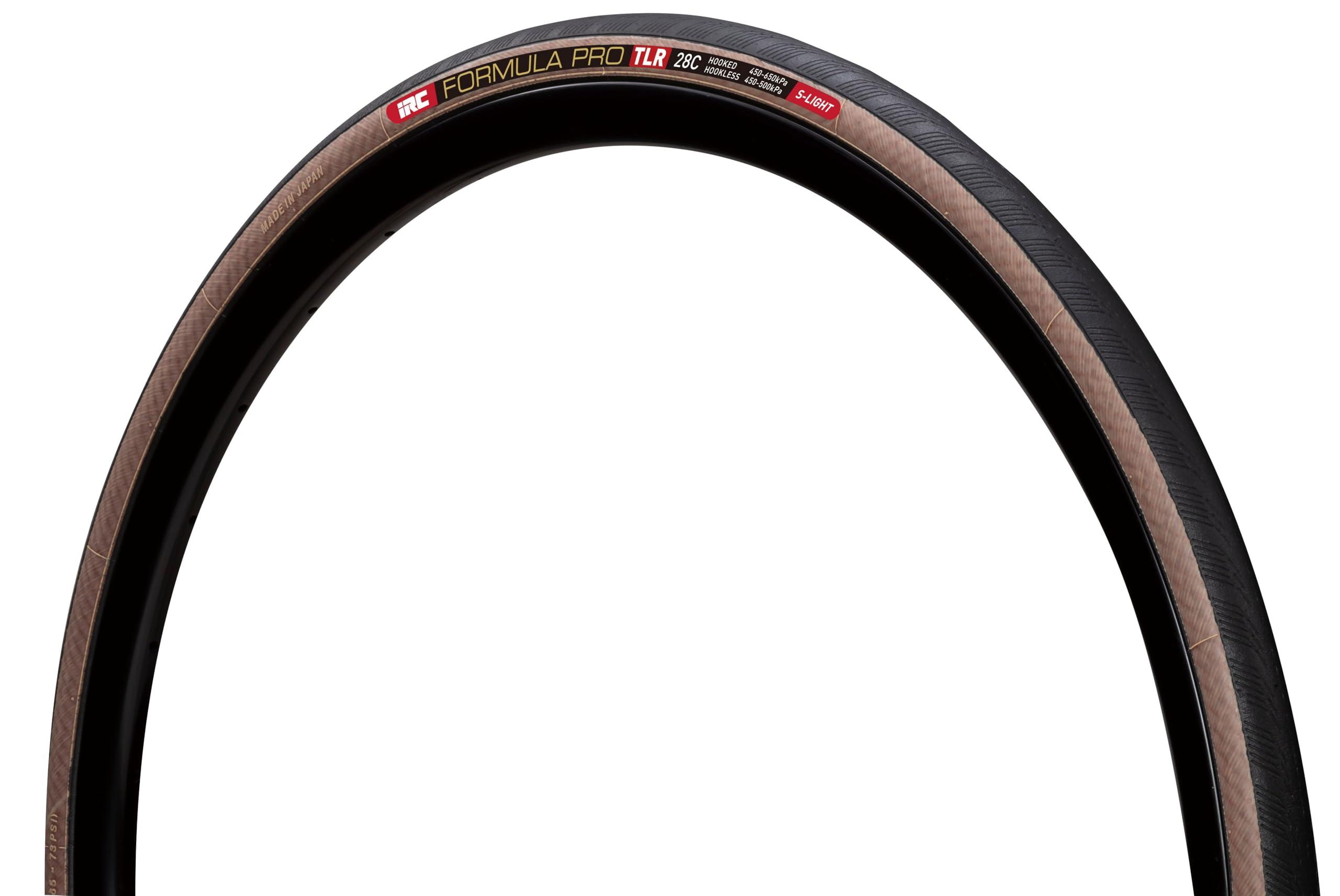 IRC Bicycle Tire FORMULA PRO TLR S-LIGHT 6th Generation 700×28C Tan Color