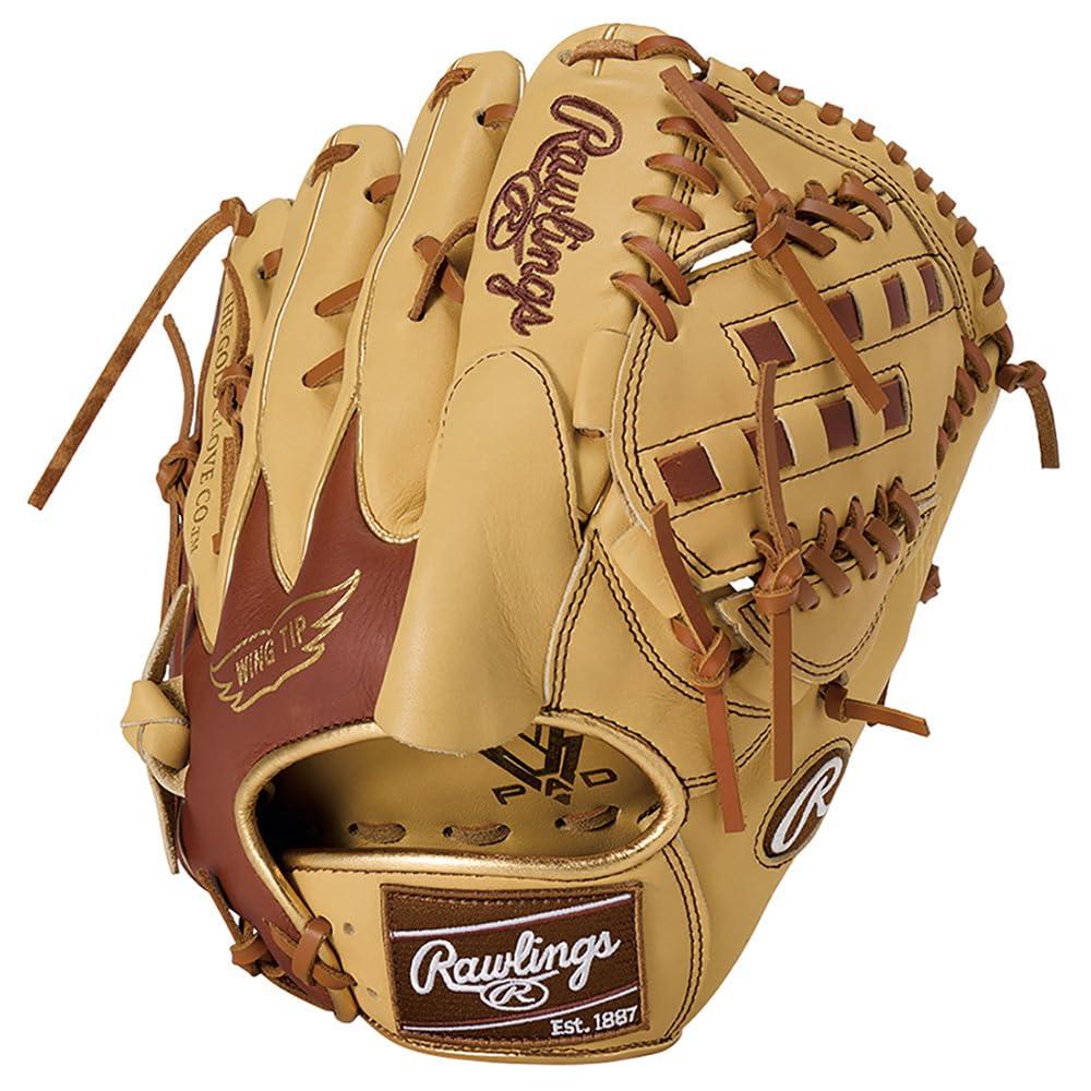 Rawlings Baseball Glove Softball HYPER TECH COLOR SYNC GR5FHTCA15W Pitcher's Glove Camel/Brown 11.75 Inch ※Right-handed