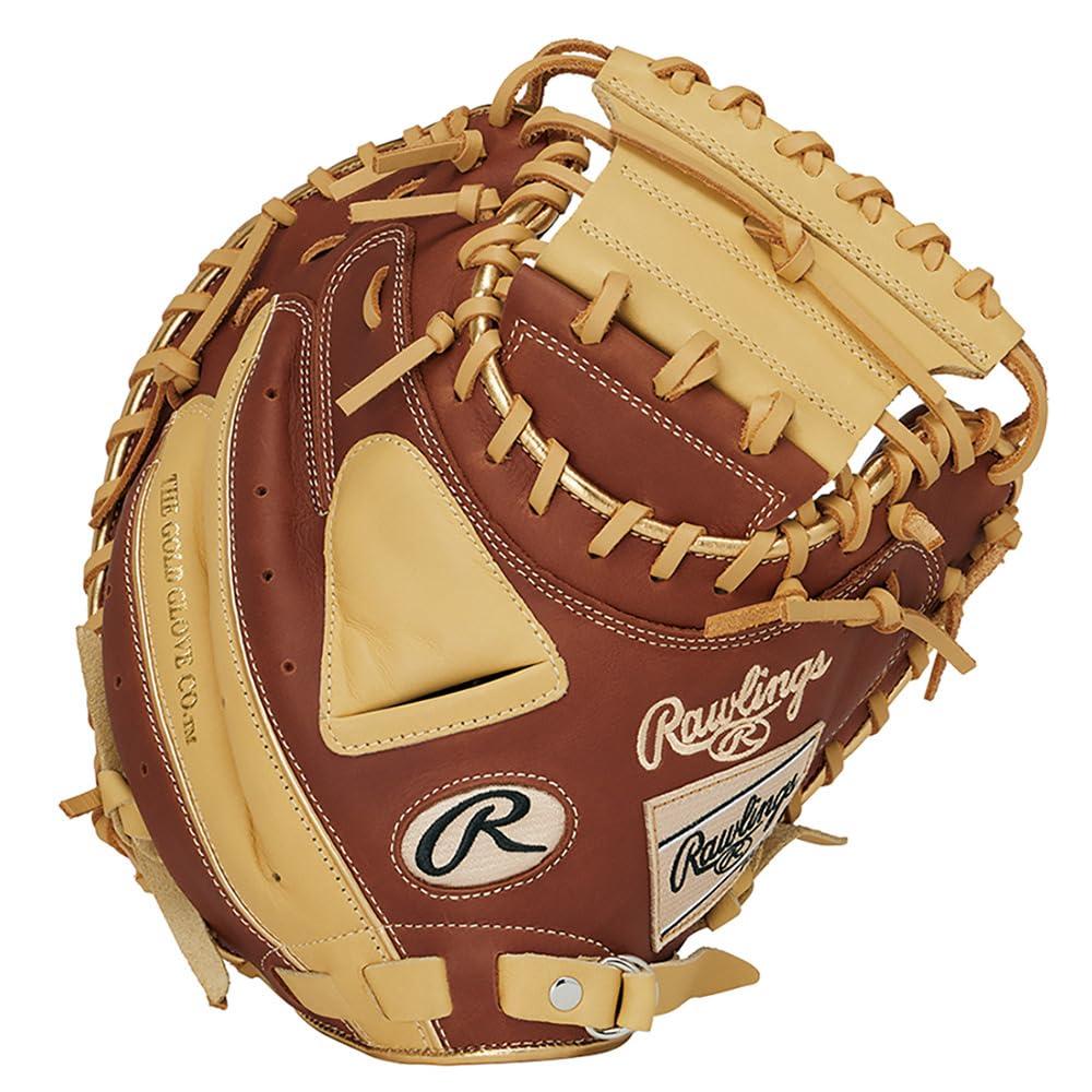 Rawlings Baseball Glove Softball HYPER TECH COLOR SYNC GR5FHTC2AF Catcher's Brown/Camel 33 Inches ※Right-handed