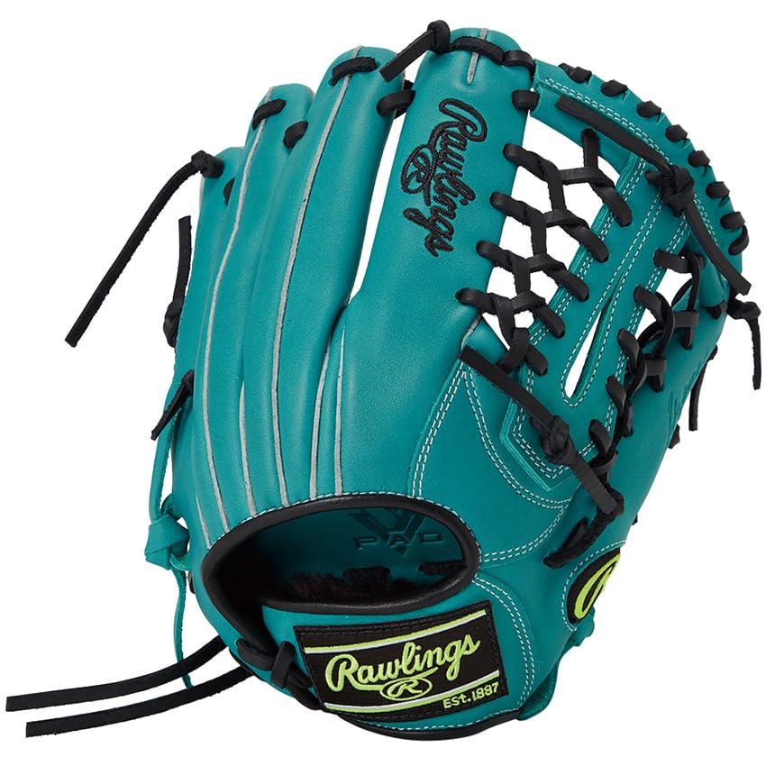 Rawlings Baseball Glove Junior JR. Kids HYPER TECH R9 SERIES GJ5FR9N8L All-Round Teal L Inch ※Right-Handed