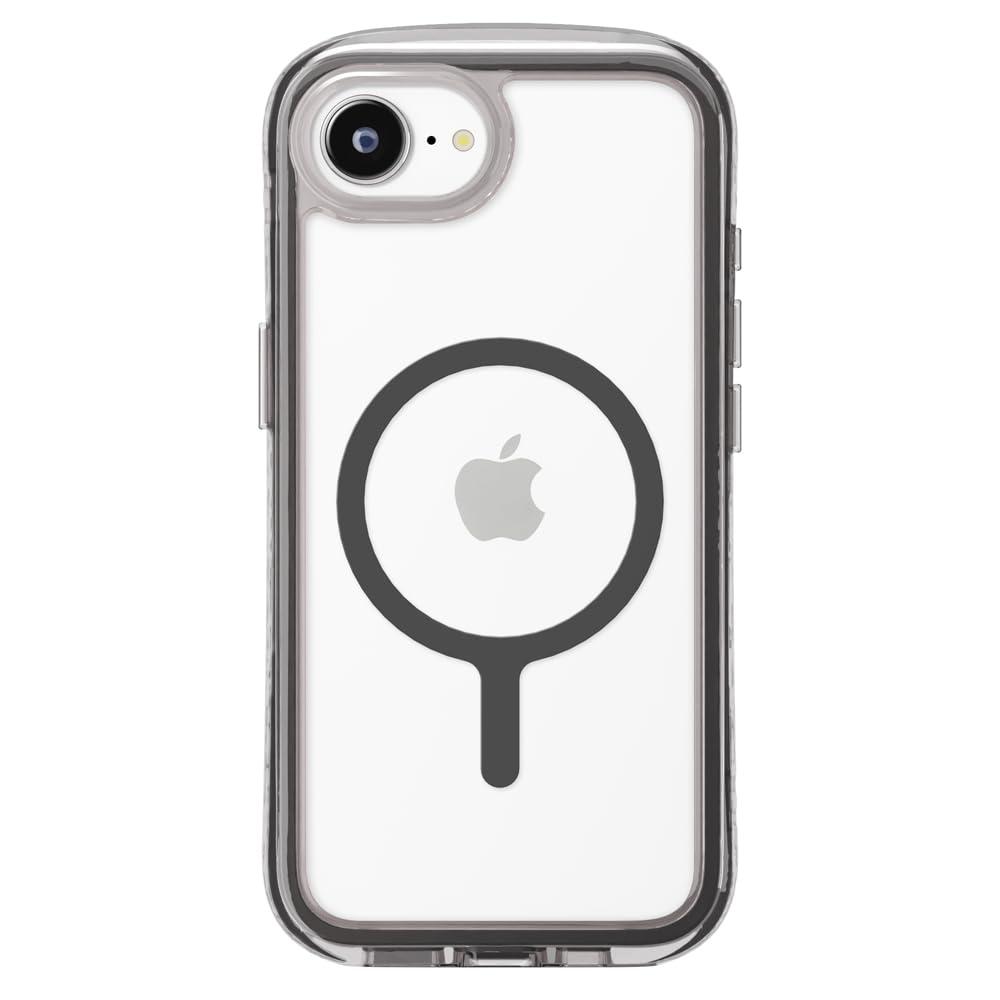 PGA iPhone 16e MagSafe-Compatible Air Cushion Case Compatible with MagSafe Accessories Protects Against Impacts Graphite PG-25KMA01BK