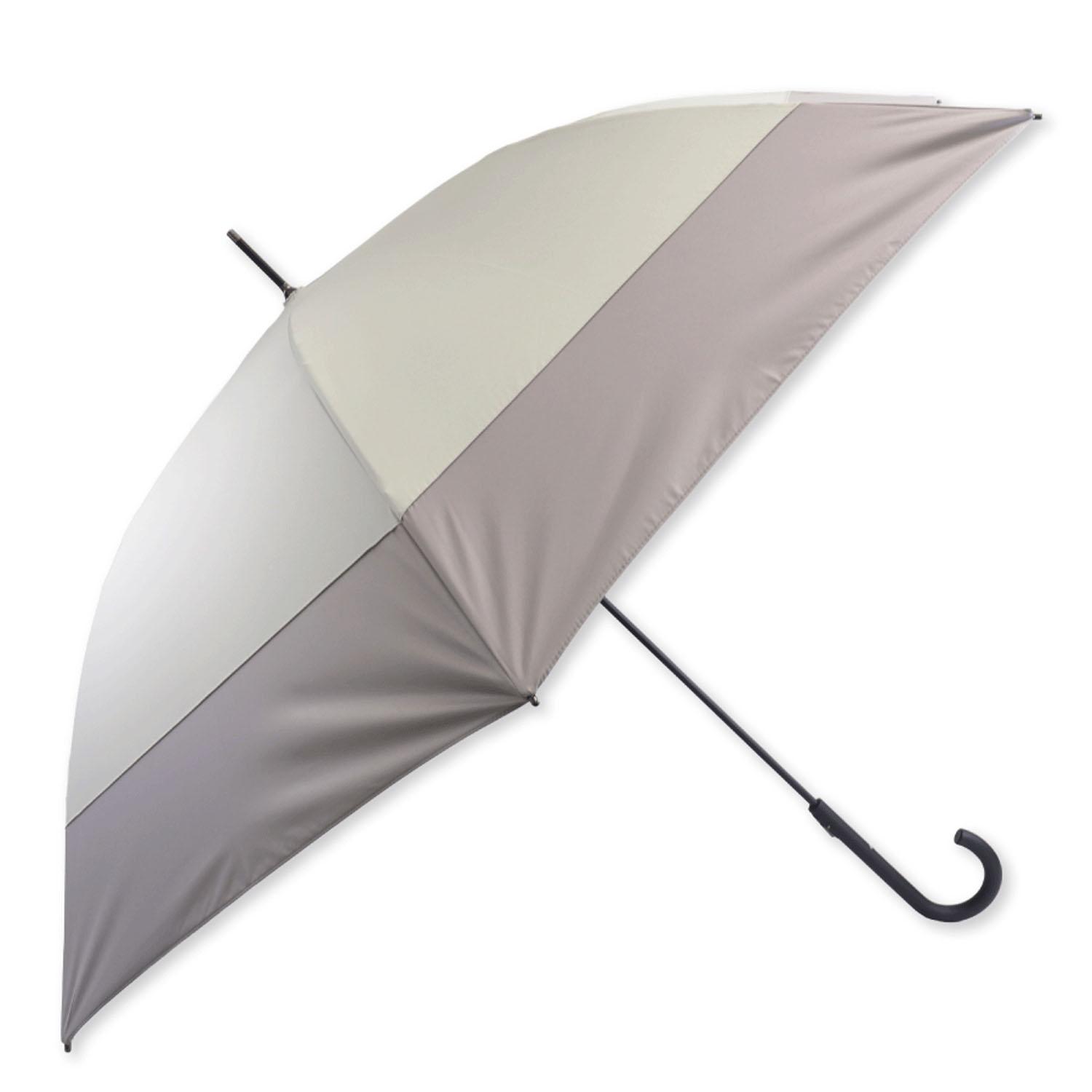 Stylish All-Weather Long Umbrella, Off-White