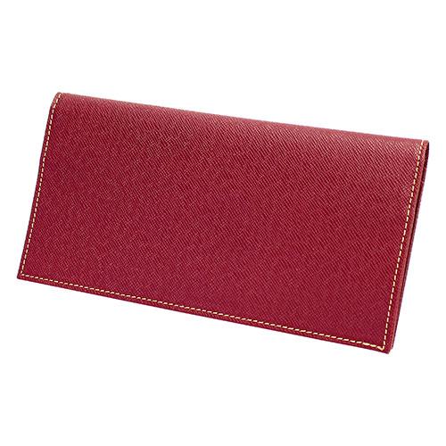 Gadget Link FRUH Smart Long Wallet Amazingly thin at just 8mm Fits discreetly in your suit's breast pocket Wine GL013