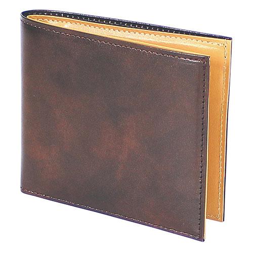 Gadget Link FRUH Ilcia Leather Smart Short Wallet Crafted from premium Italian leather with a luxurious feel Dark Brown GL037