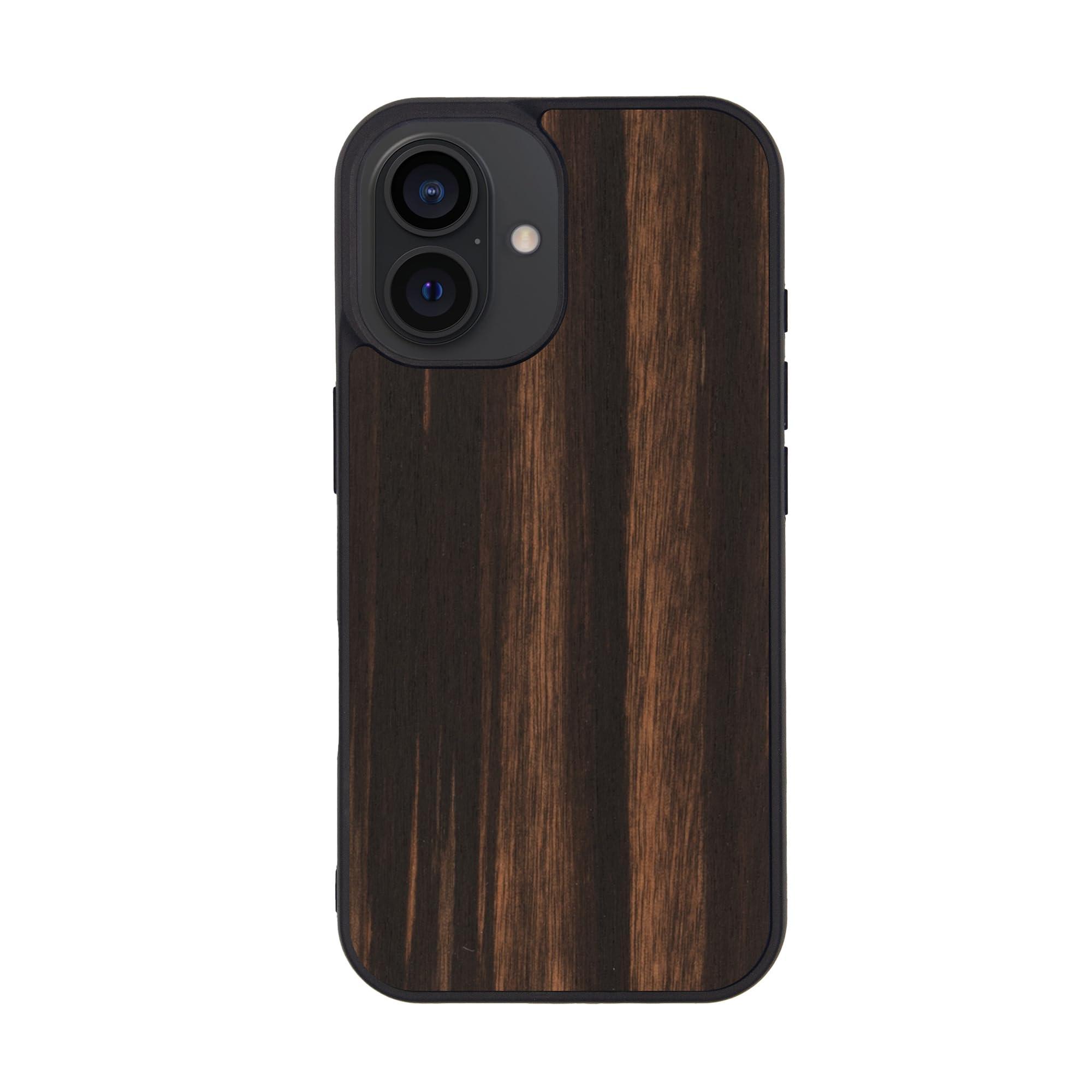 Man & Wood Natural Wood Case for iPhone 17 Ebony I28097i17
