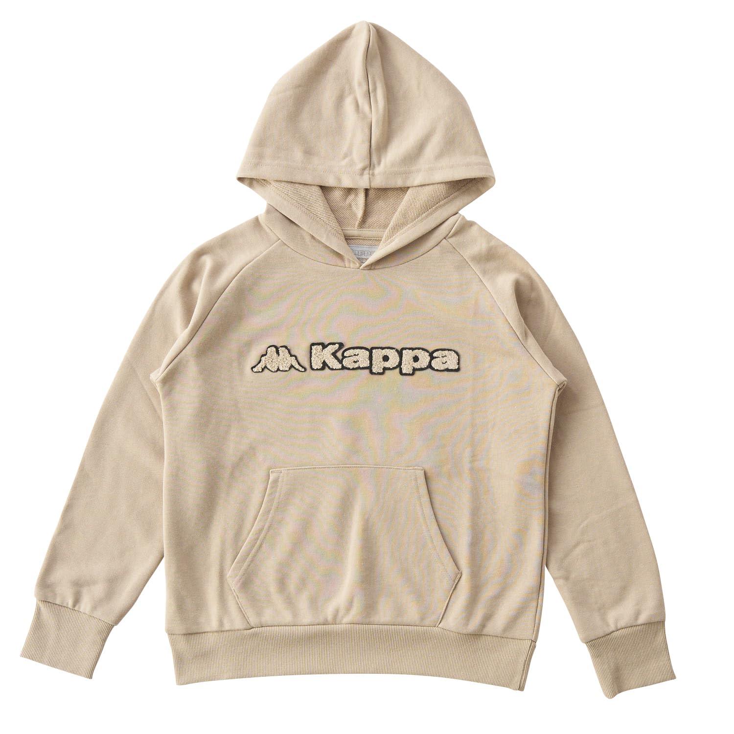 [Kappa] Hoodie Sweatshirt Hoodie 3D Logo 144773 Boys Beige
