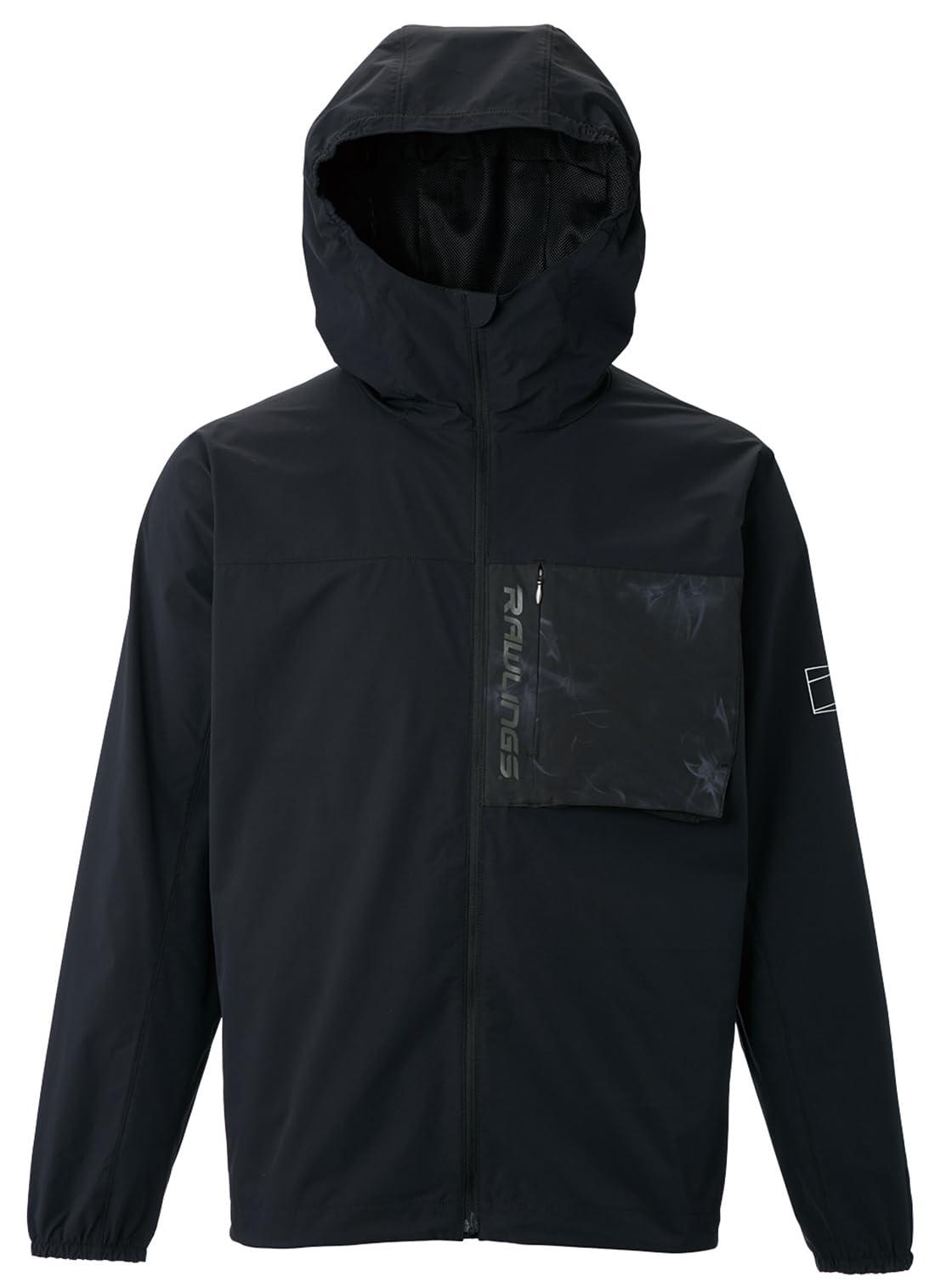 Stretch-Woven Hooded Jacket