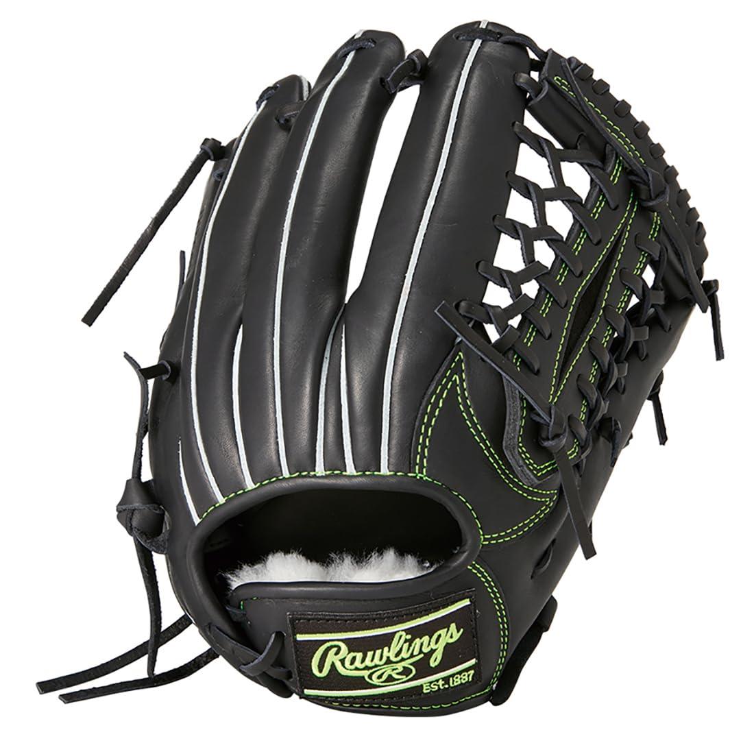 Rawlings Baseball Glove Softball Adult Softball HOH PRO EXCEL ELITE GR5HEEN650 Black [All-Rounder] Size 11.75 ※Left-handed (Right-hand wear)