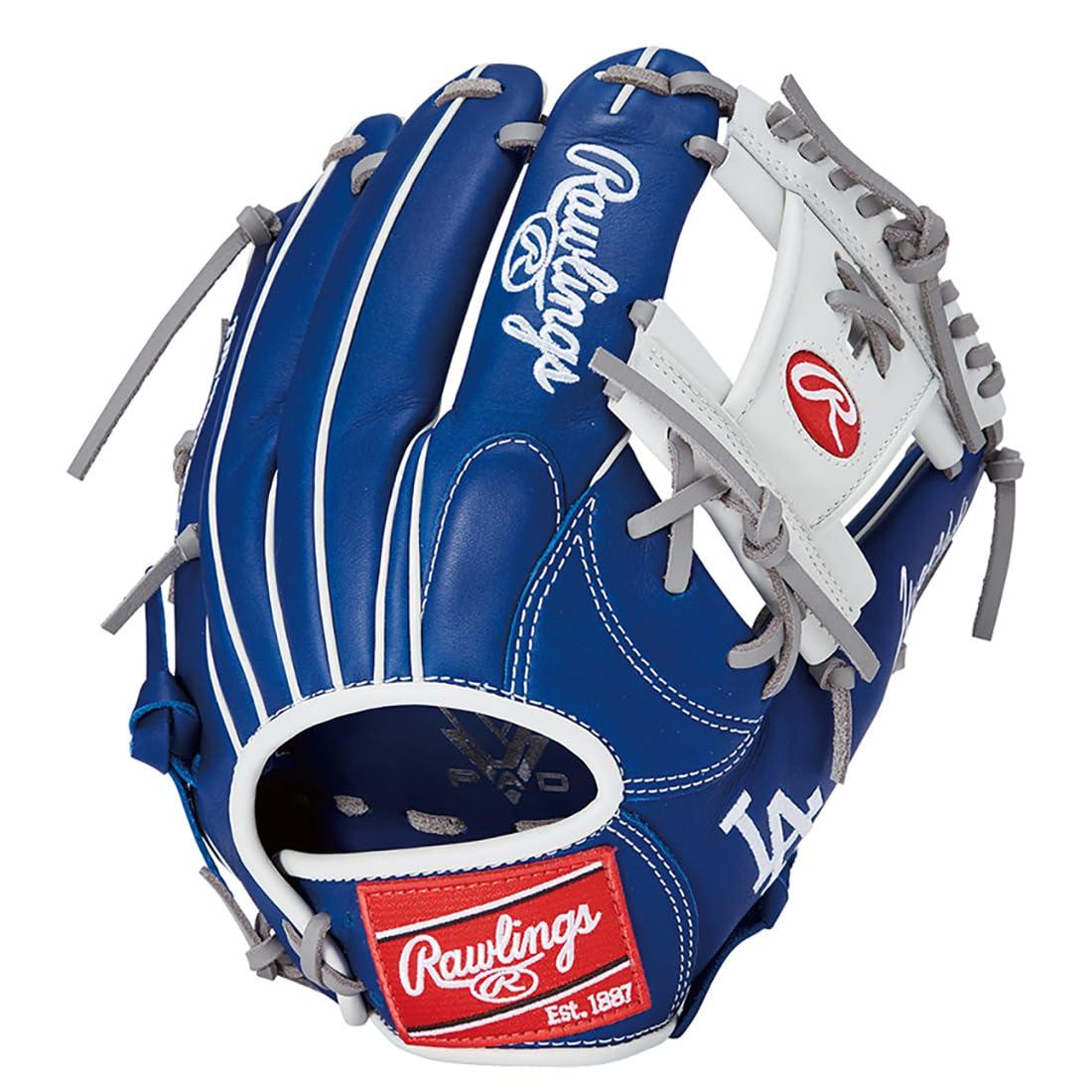 Rawlings Baseball Glove, Softball, Adult Size HYPER TECH MLB TEAM GR5HTMN62 Dodgers [Infield Glove] Size 11.25 ※Right-handed (Left-hand wear)