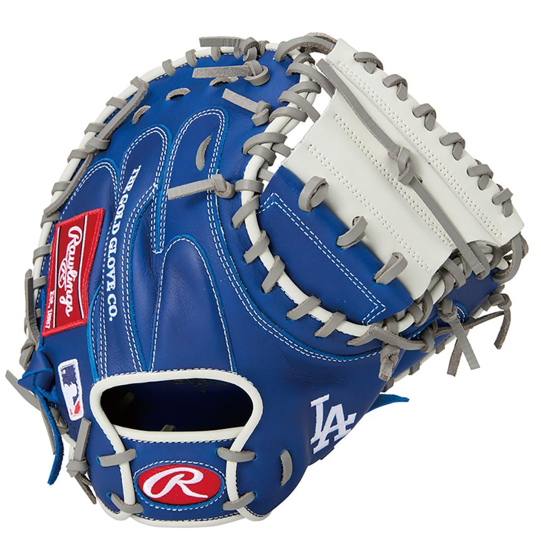 Rawlings Baseball Glove Softball Adult HYPER TECH MLB TEAM GR5HTM2AC Dodgers [Catcher's Glove] Size 33 ※Left-handed (Right-hand wear)