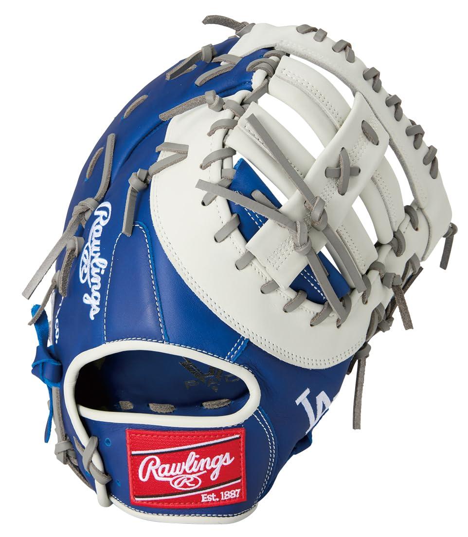 Rawlings Baseball Glove Softball Adult HYPER TECH MLB TEAM GR5HTMM53 Dodgers [First Baseman's Glove] Size 11.75 ※Right-handed (Left-hand wear)