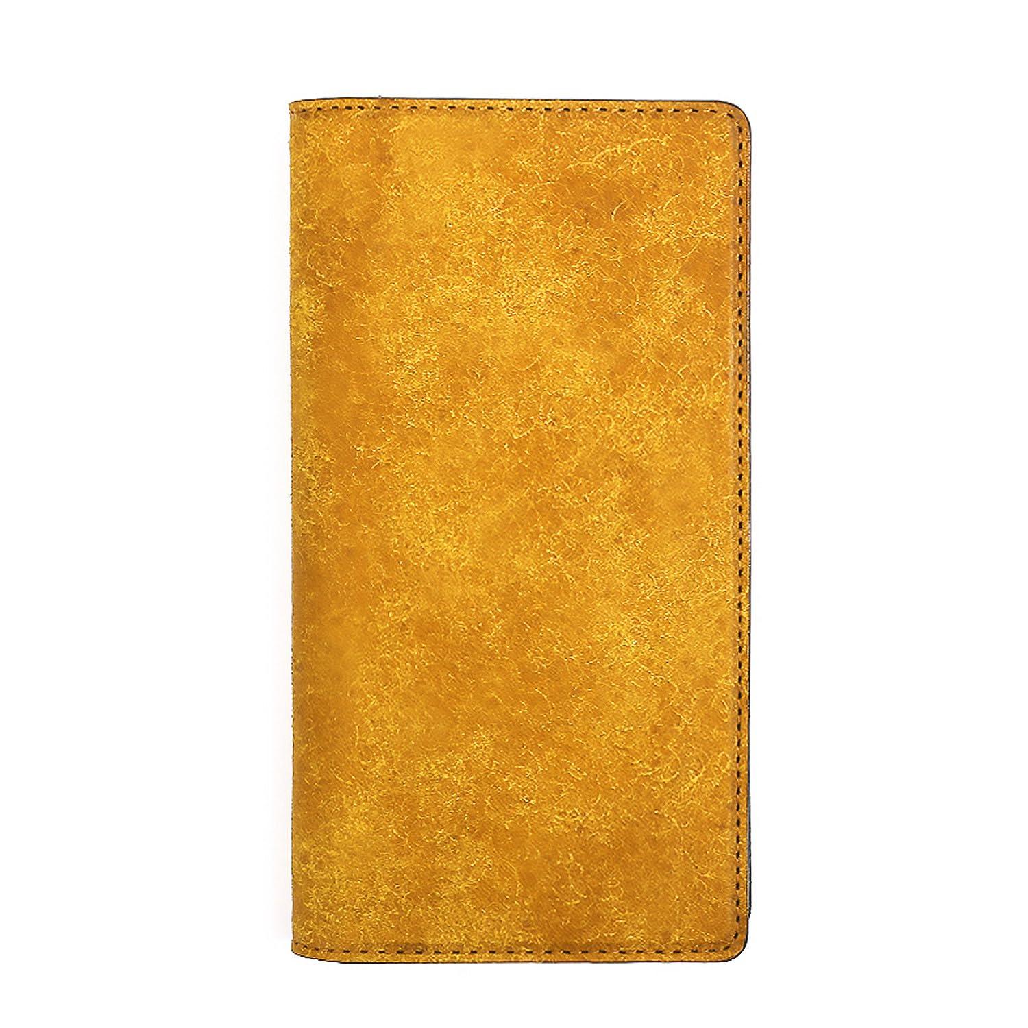ABBI SIGNATURE iPhone Air Case Wallet Style Made in Japan Italian Genuine Leather MARGOT [MagSafe Compatible Vegetable-Tanned Leather Handcrafted by Leather Artisans Wireless Charging Compatible] ABS27797i17A Tan