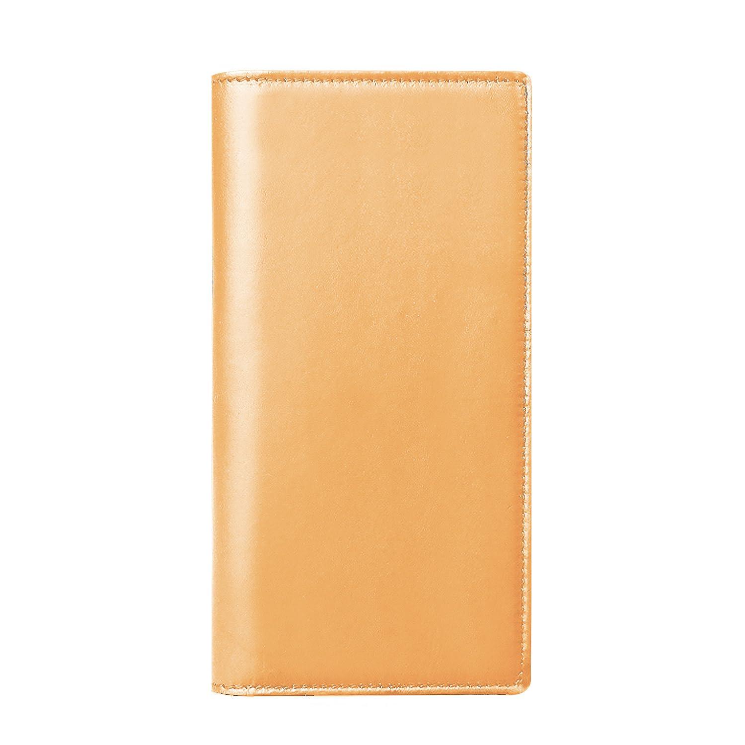 ABBI SIGNATURE iPhone Air Case Wallet Style Made in Japan Italian Genuine Leather LISCIO [MagSafe Compatible Vegetable-Tanned Leather Handcrafted by Leather Artisans Wireless Charging Compatible] ABS27857i17A Bone