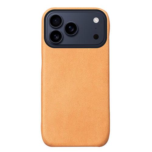 ABBI SIGNATURE LISCIO Italian Leather MagSafe-Compatible Back Cover for iPhone 17 Pro Max Bone ABS27875i17PM