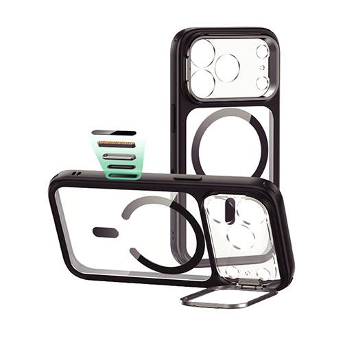 ESR Classic Stand Hybrid Case for iPhone 17 Pro Clear Black ES27898i17PR