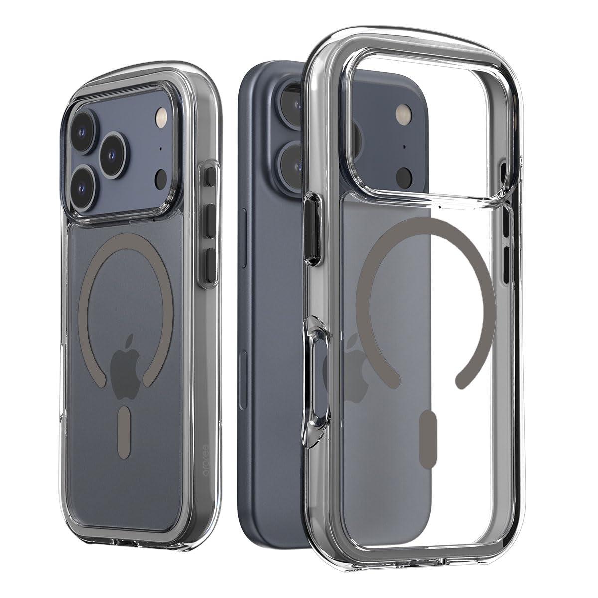 araree DUPLE M AIR for iPhone 17 Pro LIGHT GRAY AR27991i17PR
