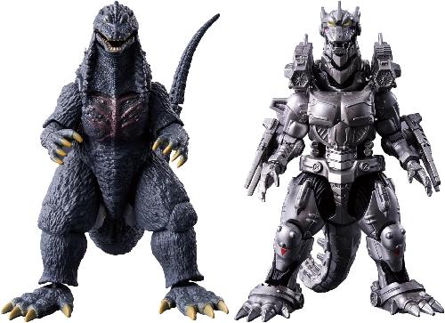 Godzilla Action Figure: Godzilla (2003) Type-3 Mechagodzilla (Modified) Heavy Armament Type Battle Set