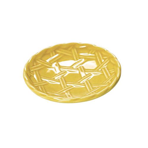 Yamaco Yumi Commercial Use Small Six-Hole Bamboo Strainer Dish White Bamboo Color yamaco27945X10