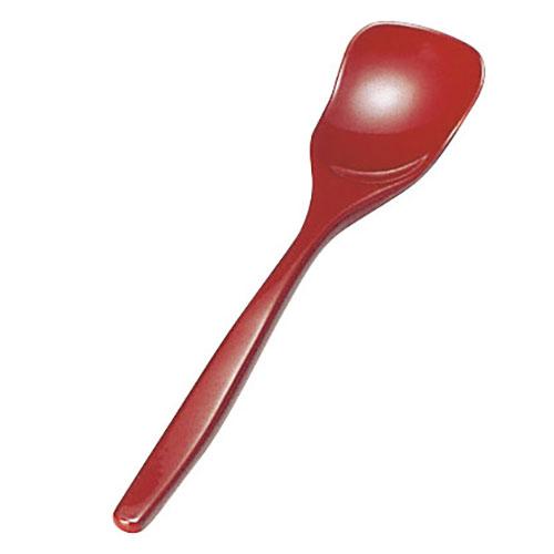 Yamaco Yumi Professional Use Genuine Lacquer Ice Cream Spoon Vermilion yamaco08147X5