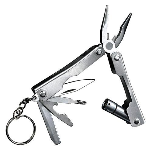 8-in-1 Folding Multi-Tool Great for Camping, Fishing, Hiking, and Other Outdoor Activities SP-36117X5
