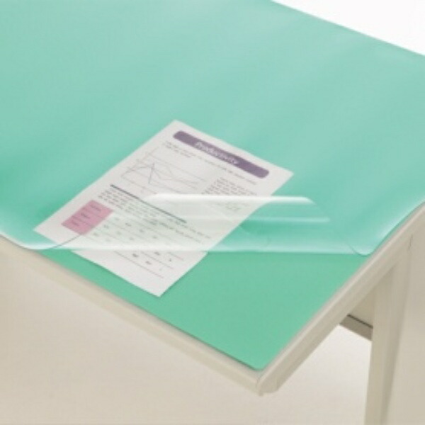 Lion Office Supplies Desk Mat Non-Transfer Coating 1590×690mm No.167N with Green Mat