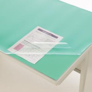 Lion Office Supplies Desk Mat Non-Transfer Coating 990×690mm No.107N with Green Mat