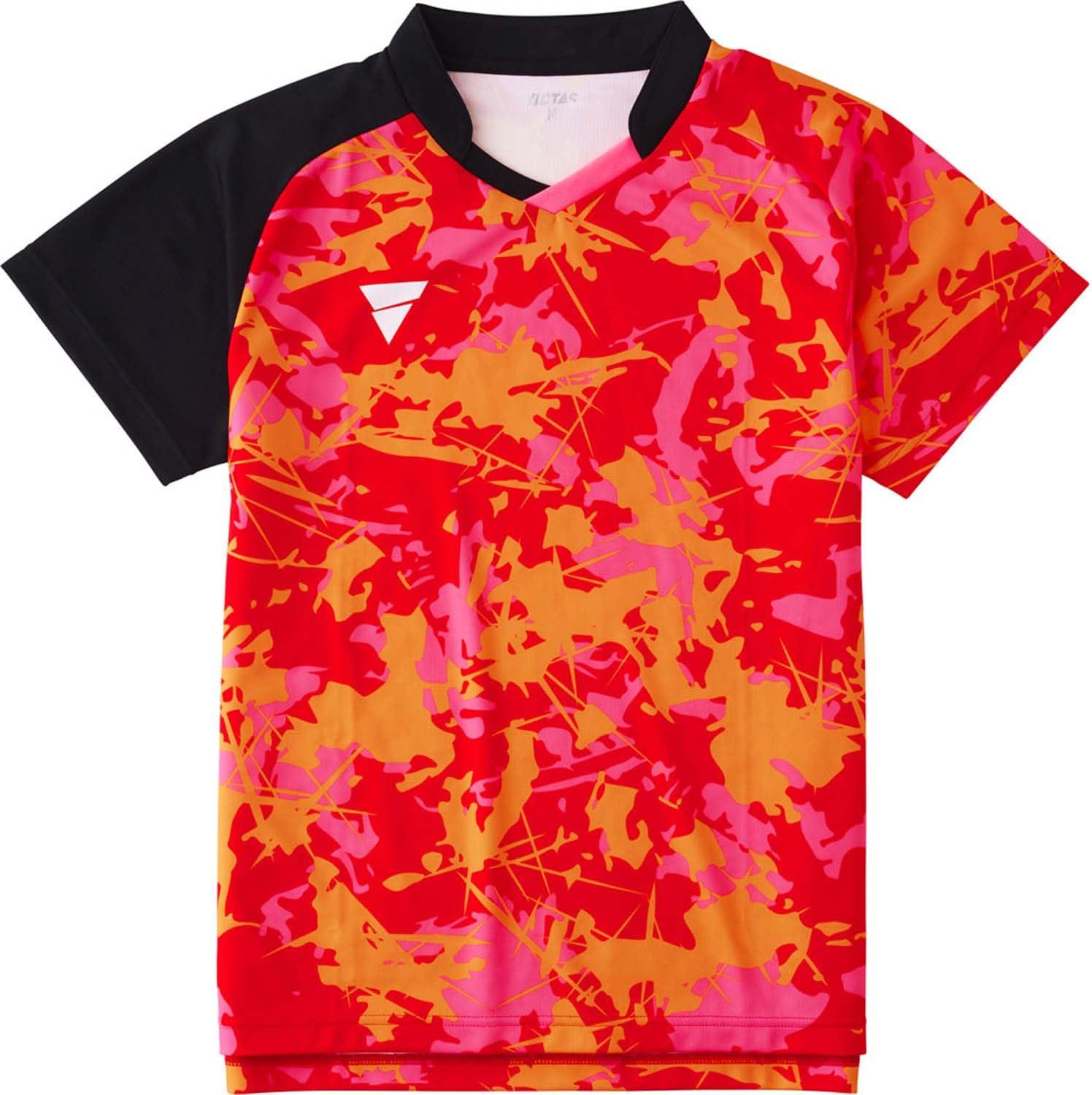 VICTAS Table Tennis Game Shirt & Pants V-GS318 Red (9000) 2XS 512311