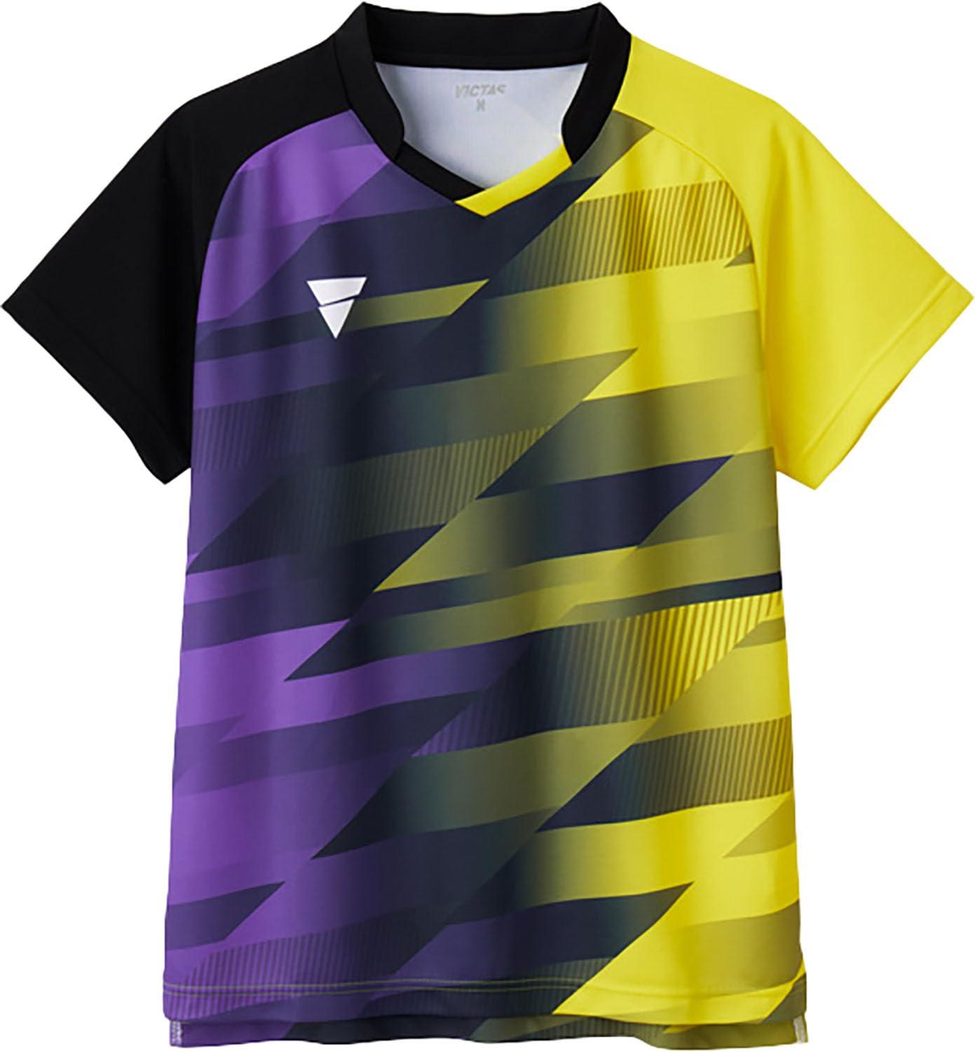 [VICTUS] Table Tennis Game Shirt J.T.T.A (Japan Table Tennis Association) Official Sweat-Wicking Quick-Dry Unisex V-GS400 Yellow XL 512401