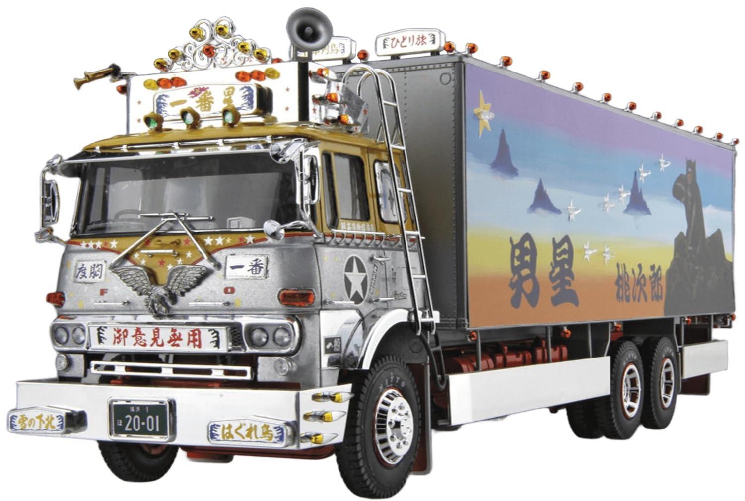 Aoshima Bunka Kyozai Sha 1/32 Truck Yaro Series No.1 Ichibanboshi No Opinions Needed Plastic Model (Automobile)