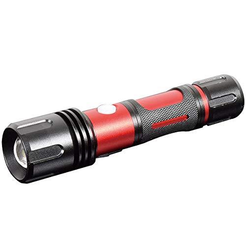 NICHIDO Industrial Rechargeable Focus LED Light Antares Black × Red NICHIDO-SL-6F-CH