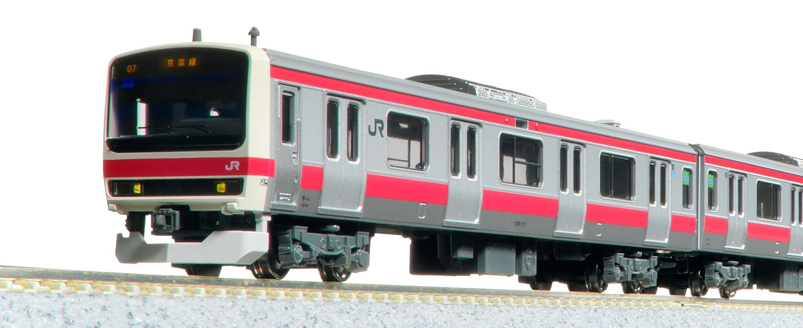 KATO N Gauge 209 Series 500 Subseries Keiyo Line Color 6-Car Basic Set Special Edition Model Train Electric Train 10-1495