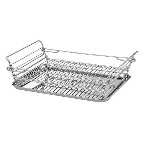 Yokoyama Tsubame Juku Craftsmanship Stainless Steel Folding Drain Basket ‘Foldable’ Drain Basket Expand Your Kitchen Space Beautifully and Comfortably MK-1200