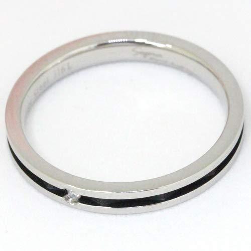 Pure Hypoallergenic Stainless Steel 316L Diamond Pair Ring PMS-022-21