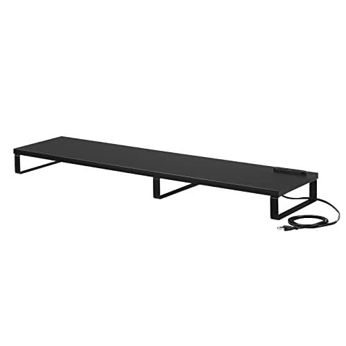 Sanwa Supply Monitor Stand with Power Outlet (W1000・Black) MR-LC213BK