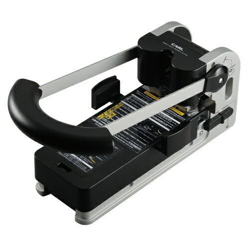 Karl Office Supplies Heavy-Duty 2-Hole Punch, 220 Sheets Capacity, Top-Up Punching Style HD-520N Silver