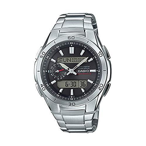 [CASIO] WAVECEPTER Radio-Controlled Solar WVA-M650D-1AJF Men's Watch, Silver