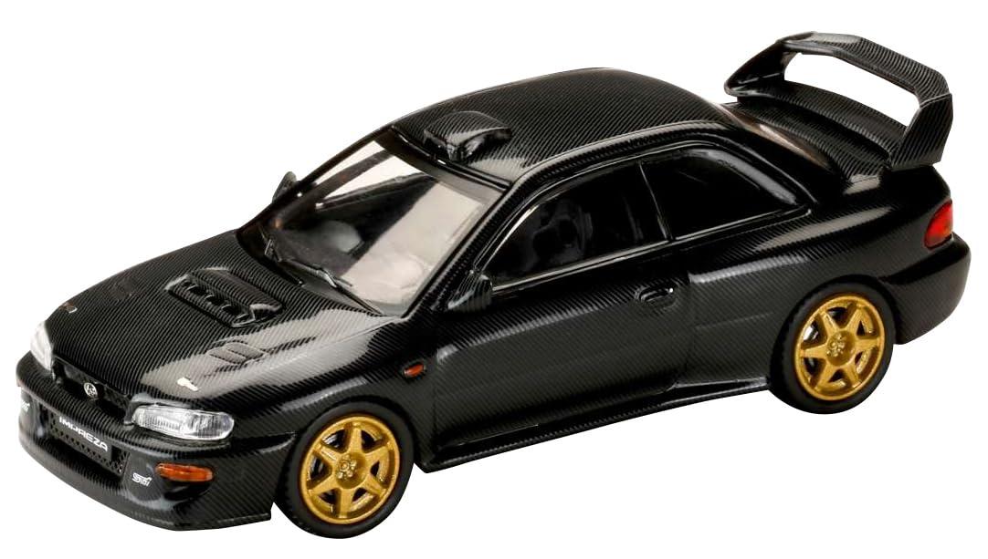 HJ647041BK HJ64 1/64 Subaru Impreza 22B STi Version (GC8) Rally Base Car CARBON BLACK