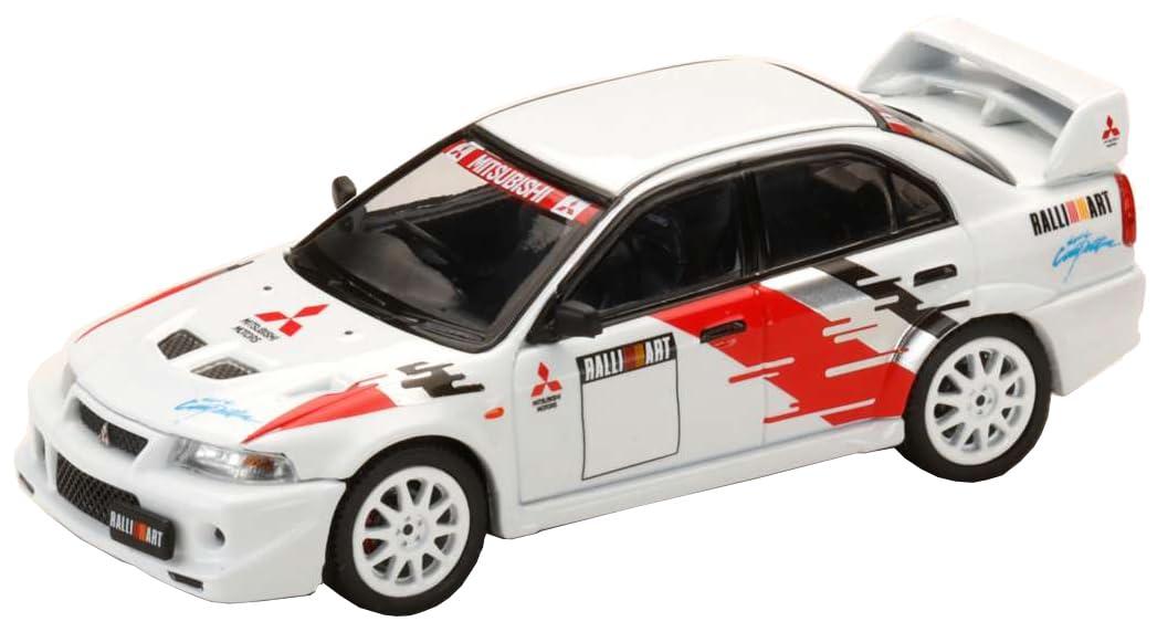 1/64 Mitsubishi Lancer RS Evolution 6 (CP9A) 2000 RALLIART White