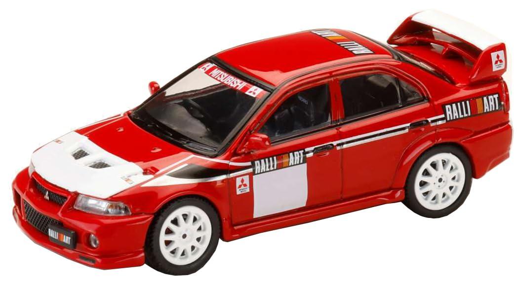 1/64 Mitsubishi Lancer RS Evolution 6 (CP9A) 2000 RALLIART Red